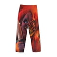 thumbnail image 3 of Lsque Chucky Print Men's Pajama Pants, Lounge Pant - Comfortable Home Wear,Elastic Waistband, Stylish Design-X-Large, 3 of 9
