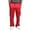 Red, variant on Men's Urban Straight Leg Jogger Heavy Weight Fleece Cargo Pocket Sweat Pants