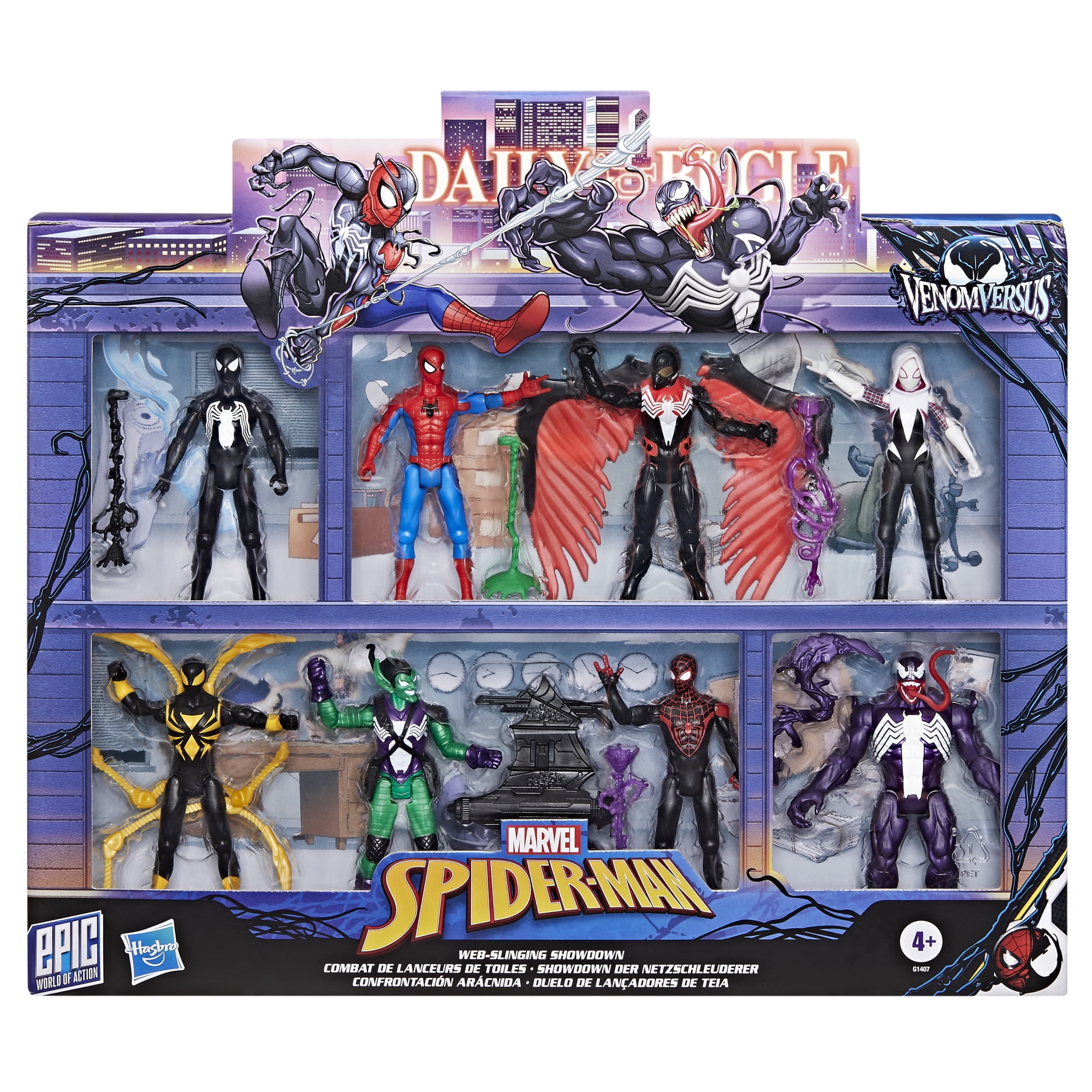 Marvel Spider-Man VenomVersus Epic World of Action Web-Slinging