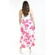 thumbnail image 3 of Short falda con aberturas Roman Fashion /Tallas Extras, 7050, (Fiusha flor) fucsia 40, 3 of 6