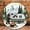 Campfire and Camper, variant on 12 Inch Wall Clock, White Kitten Wooden Round Wall Clocks with Silent Non-Ticking Quartz Movement, Battery Operated, Art Decor Hanging Clock for Kitchen, Bathroom, Bedroom, Living Room