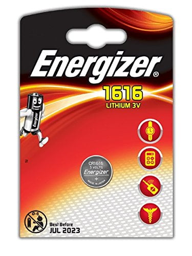 Energizer Battery for Honda Key FOB Battery Remote Keyless Entry CR1616 2-Pack 