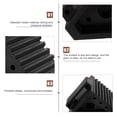 thumbnail image 3 of Portable Wheel Chocks Anti-skid Tyre Stopper Wheels Tire Ramp Pad Lasting Rubber Chocks, 3 of 6