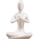 thumbnail image 1 of SZTXJ Zen Sculpture Figurine Yoga Thinker Garden Ornament Statue Home Cafe - Prayer, 1 of 5