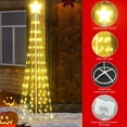 thumbnail image 3 of Cvortll 3pcs Halloween Tree Lights, Halloween Light Up Tree Cone LED Tree, Artificial Christmas Trees, 3 of 5