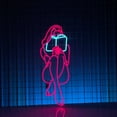 thumbnail image 3 of Glowneon Girl Reading Book, Library Coffee Book Long-lasting Decor, 3 of 4
