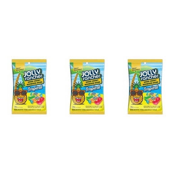 JOLLY RANCHER Tropical Hard Candy, 198g/7 oz., (3 Pack) {Imported from Canada}