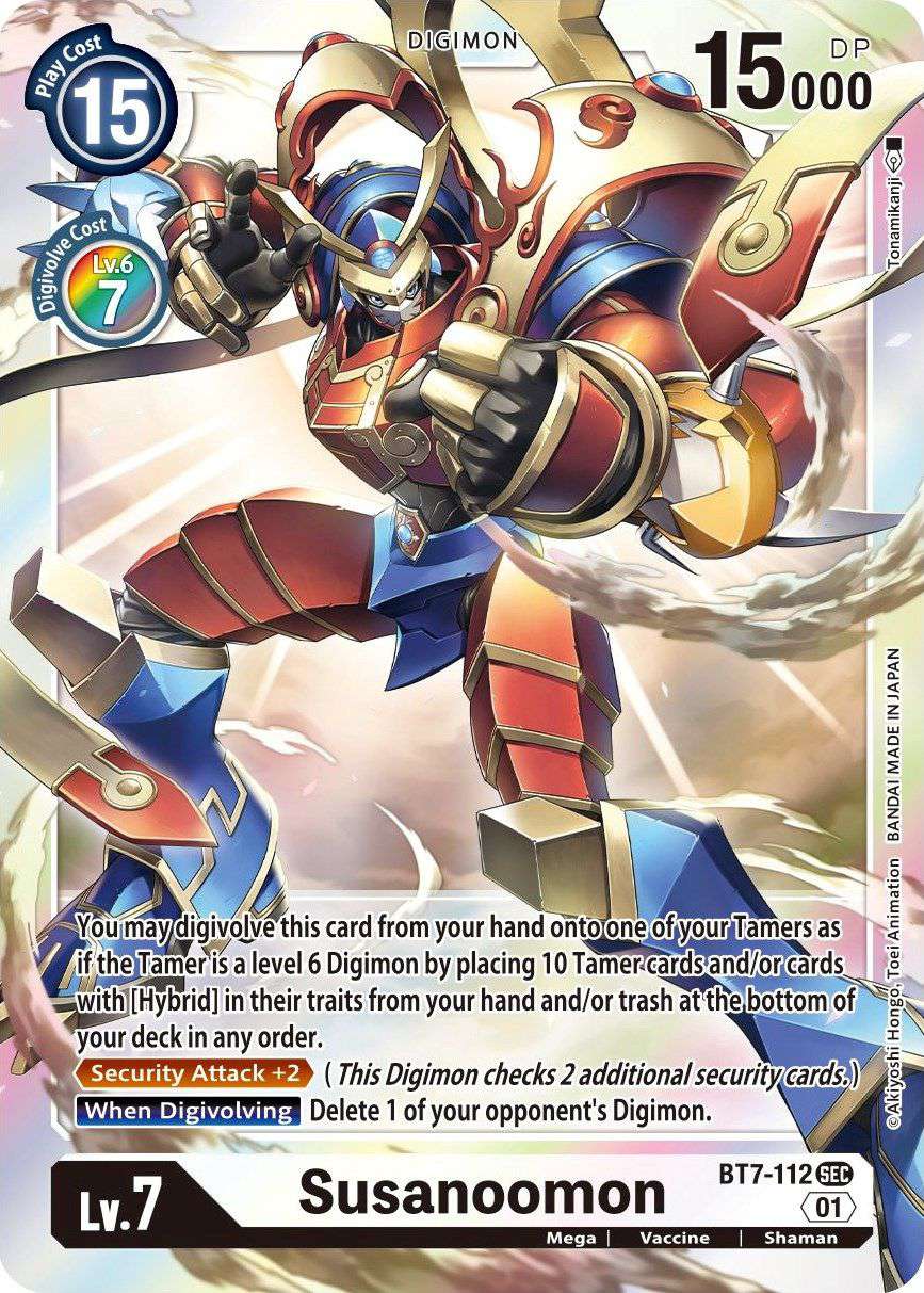 Digimon Next Adventure Susanoomon BT7-112