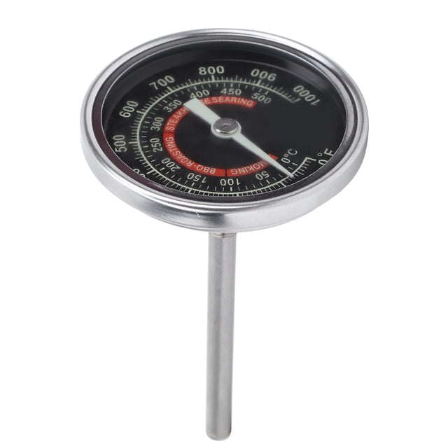 TSBX51 01000℉ Hogar Acero Inoxidable Horno Barbacoa Parrilla Termómetro Temperatura de Cocción Guage