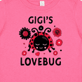 thumbnail image 4 of Inktastic Valentine's Day Gigi's Lovebug Boys or Girls Baby T-Shirt, 4 of 5