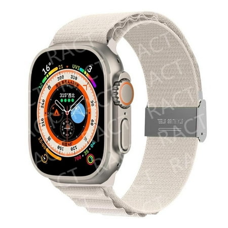 ALMNVO 1/2/3Pack Nylon Alpine Loop for Apple Watch Bands 44mm 45mm 41mm 38mm 40mm 42mm 49mm Women Men, Adjustable Breathable Nylon Wristbands Bands Bracele for iWatch Series Ultra 8 7 SE 6 5 4 3 2 1