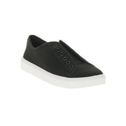 EV1 from Ellen DeGeneres Laceless Canvas Sneaker Women's (Black)