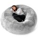 thumbnail image 1 of Funda grande circular para silla | Funda para sofá para sala de estar, dormitorio u oficina | Tejido elástico de terciopelo | Cierre de cremallera | 180 cm x 90 cm | 1 pieza Protector de muebles, 1 of 2