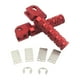 thumbnail image 2 of Almohadillas para reposapiés delanteros para Kawasaki Z800, Z650, Z900, Z1000, Z750 y ER-6F rojo, 2 of 8