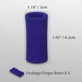 thumbnail image 2 of Adult Finger Support Splint Cover Soft Comfort Pad Pressure Safety Elastic Breathable, 2 of 5