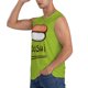 thumbnail image 3 of Fotbe Fresh Sushi Men's Camiseta sin Mangas Estampada para Hombres, Playera Casual para Gimnasio, Entrenamiento, Playa-3X-Large, 3 of 7
