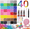 Vibrant Summer-A1, variant on Bedazzler Kit with B7000 Glue and Tools, 40000Pcs 40 Colors Jelly Rhinestones for Bedazzling, 3mm Resin Flatback Gems Craft Set for Shoes Crocs Tumblers Nail Art