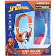 thumbnail image 2 of Spider-man Kid Safe Headphones ~ Red & White, 2 of 2