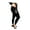 Beagle, variant on Silver Tabby 25" High Rise Leggings - Yoga Pants for Women with side Pockets