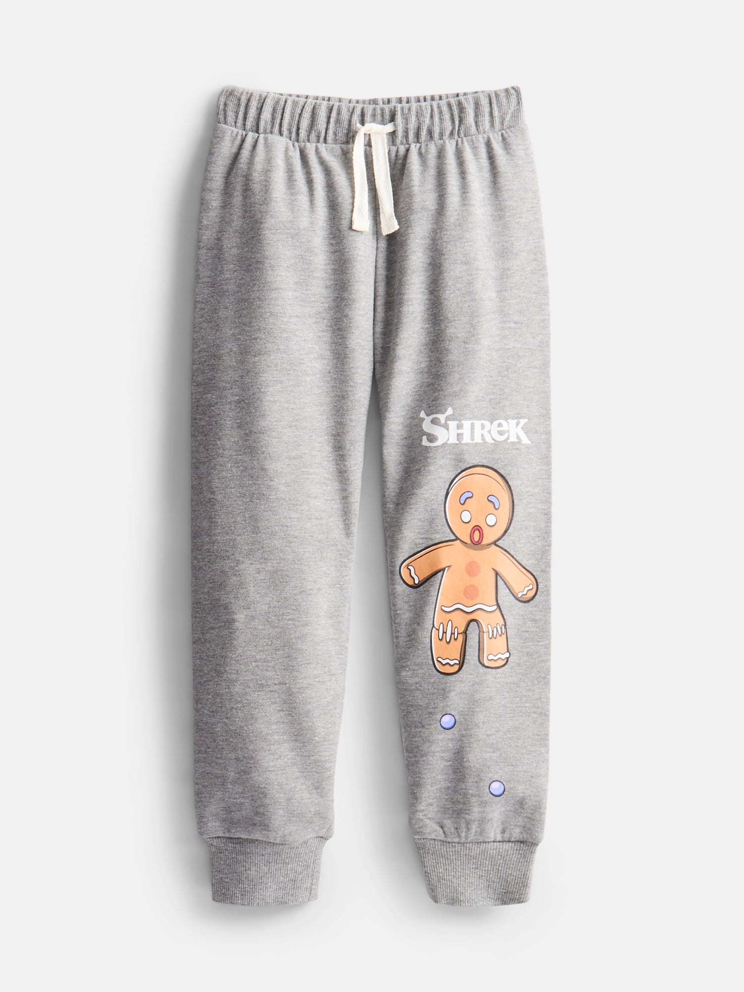 Shrek Boys Gingerbread Man Christmas Hoodie and Joggers Set, Sizes 4-16