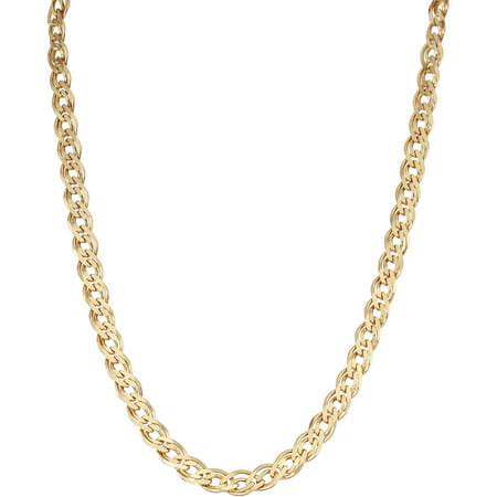 18kt Gold over Sterling Silver Double Grometta Chain, 20