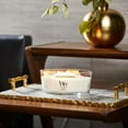thumbnail image 4 of Yankee Candle WoodWick Ellipse Scented Candle White Teak 16oz | Up to 50 Hours Burn Time Christmas | Holiday, 4 of 7