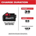 thumbnail image 2 of Milwaukee Electric Tools MLW48-11-1865 M18 Redlithium High Output XC 6.0 Battery Pack, 2 of 2