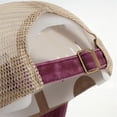 thumbnail image 5 of GIJNRIUIUA Running Hat for Women Under $5 2026 Summer Sales MOM DAD Embroidery Trucker Hats Vintage Washed Patchwork Mesh Baseball Cap Adjustable Unisex Mom Dad Gift Hat Pink Beret Hat One Size, 5 of 9