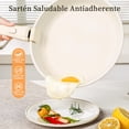 thumbnail image 3 of Sartenes antiadherentes juego de 17 ollas con mango desmontable batería de cocina apta para autocaravanas lavaplatos y horno blanco, 3 of 8