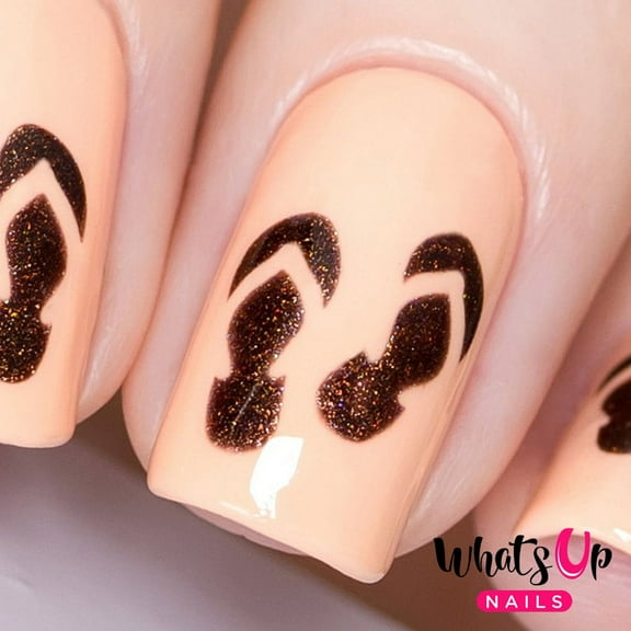 Whats Up Nails - Flip Flops Vinyl Stencils Nail Art Design