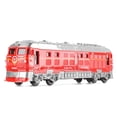 thumbnail image 3 of Modelos De Trenes, Tren De Papel Verde, Juguete Inercial De Inercia Con Música Intermitente, Juego De Juguetes Educativos De Plástico, Regalos De Cumpleaños Para Niños Speravity FN003152-00, 3 of 6