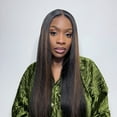 thumbnail image 7 of LUVME 13x4 Lace Front Wig 20" MB30# Medium Brown 100% Human Hair Pre Plucked Bleached Knots Glueless Straight 1 Piece, 7 of 7