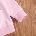 thumbnail image 4 of Bébé Enfant Fille Sweat-Shirts Maman Mini O Cou Manches Longues Col Rond Pull Tops Automne Hiver Vêtements Chauds, 4 of 9