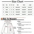 thumbnail image 3 of Cropped Fleece Jackets for Women Winter Faux Leather Short Coat Top Warm Long Sleeve Lapel Collar Outerwear (Brown M), 3 of 6