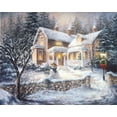 thumbnail image 2 of Boehme, Nicky 14x12 White Modern Wood Framed Museum Art Print Titled - Winters Welcome, 2 of 4
