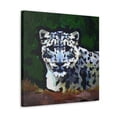 thumbnail image 2 of Frozen Moonlight Leopard - Canvas, 2 of 10