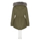 thumbnail image 4 of Puntoco Nueva Parka Para Mujer Longitud Media Con Capucha Invierno Calidez Felpa Casual Cómoda Chaqueta De Algodón Puntoco Puntoco-1, 4 of 5