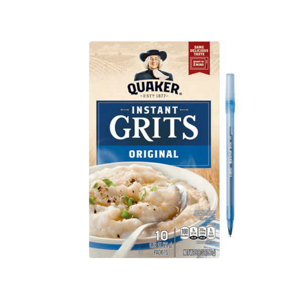 Instant Grits, Original - Pack 0.98 oz • 10 ct