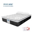 thumbnail image 1 of Colchón Mooncare Matrimonial + 1 Protector + 2 Almohadas Std Restonic Premier, 1 of 7