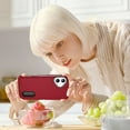 thumbnail image 3 of Allytechgroup Case Compatible with iPhone 17 with Hidden Kickstand, [Military Grade Drop Protection] Soft TPU Hard PC Bumper Non-Slip Shockproof Full Protective Case, Red+Black, 3 of 8