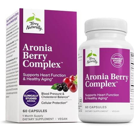 Terry Naturally Aronia Berry Complex - Vegan - 60 Capsules