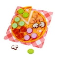 thumbnail image 2 of Juego de comida de juguete, juego de simulación, juguete de cocina, juguetes educativos de comida para preescolares, aprendizaje pizza, 2 of 9