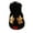 black, variant on 1-5 Years Baby Boys Beanie Christmas Antlers Pattern Sequins Autumn Winter Plush Ball Good Elasticity Warm Cap Hat for Daily Wear