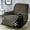 DK Chocolate/Tan-Single Diamond, variant on Stonecrest Recliner Cover, Heated Recliner Slipcover, Stay in Place (Burgundy, Heated 23" Regular Recliner)