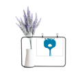 thumbnail image 1 of Universe And Alien Monster Artificial Lavender Flower Vase Bottle Card, 1 of 2
