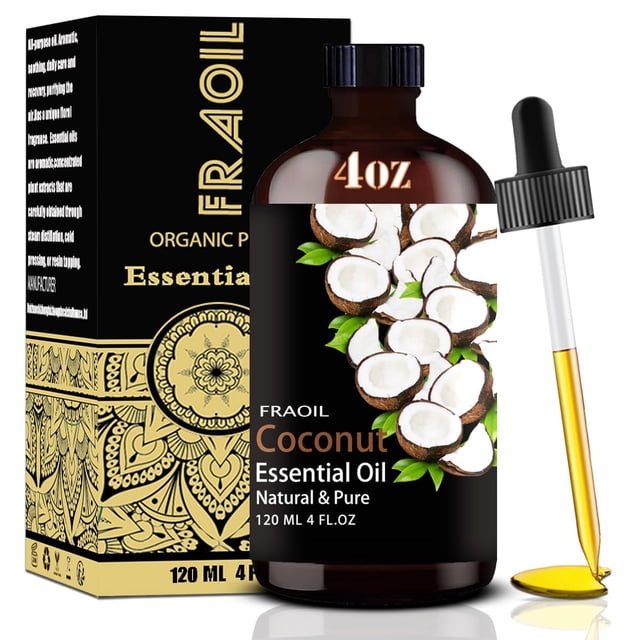 Aceite esencial FRAOIL Coco 120 ml para humidificador difusor