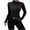 Black, variant on Homenesgenics Womens Tops under $5 Fleece Warm Women Solid Long Sleeve Pullove TurtleNeck-Neck Casual Sweater Tops Beige S
