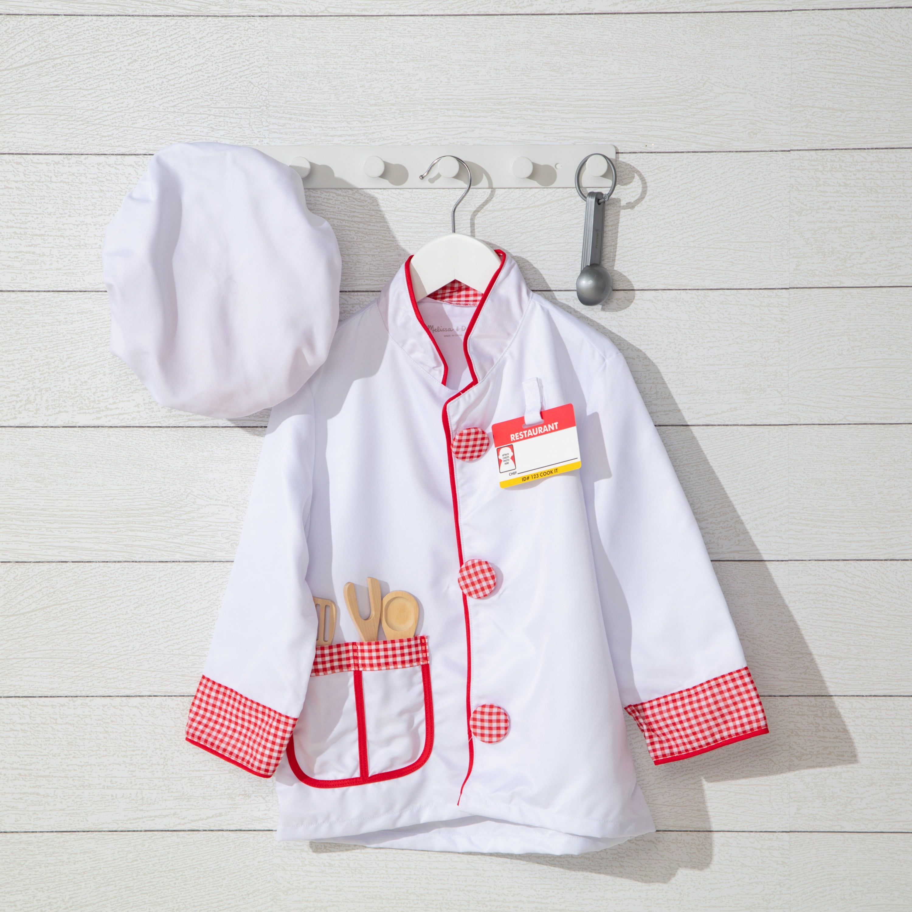 Chef Role-Play Costume Play Set With Realistic And Functional