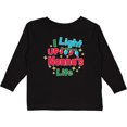 thumbnail image 3 of Inktastic Christmas I Light up Nonna's Life Boys or Girls Long Sleeve Toddler T-Shirt, 3 of 5