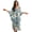 Bohemian Flower Beige Blue, variant on Kaftan Dresses for Women Plus Size Beach Cover Up Loose Kaftan Caftan Maxi Dress Loungewear Lightweight Flowey Coverups Tropical Dress for Summer Beach Pool, Paisley Flower